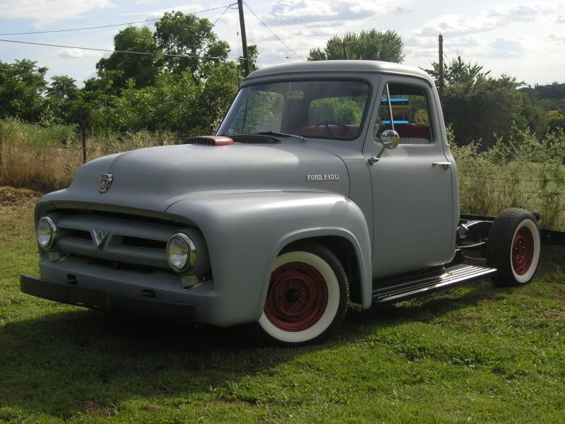 Factory Ford F-100 Hood Scoop...kinda | The H.A.M.B.